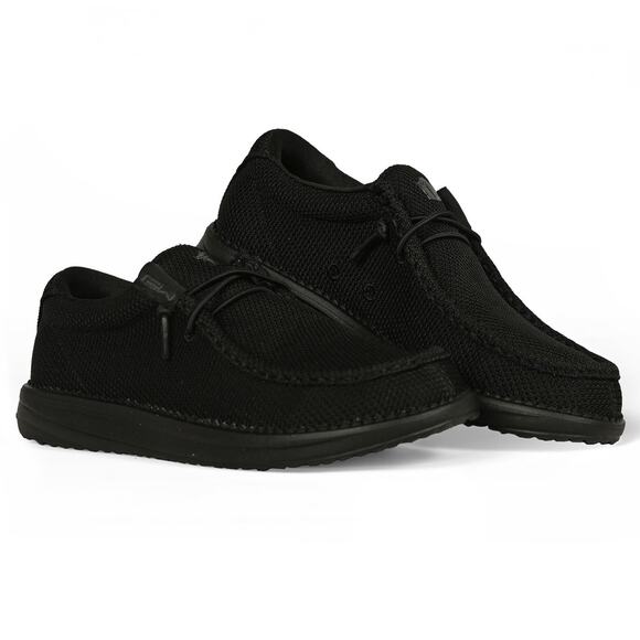 Gator Waders Mens Camp Shoes Slip On Outdoor Loafers Black Size 11 Comfort Shoe - Picture 1 of 10